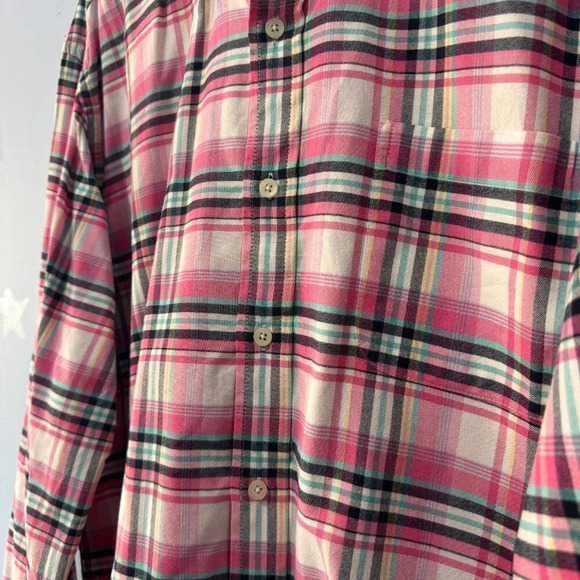 Saddlebred vintage oxford plaid shirt  mens size XXL 100%‎ cotton - Picture 2 of 4